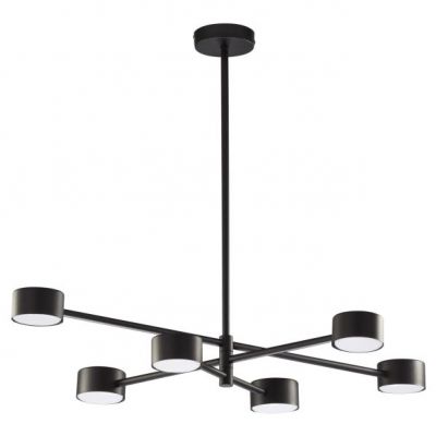 TK Lighting lampa wisząca Dora 6xGX53 czarny 6418 (6418)